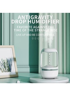 Qasul Smart Ultrasonic Cool Mist Air Humidifier with Ventilating Raindrop Design for Home and Office  - Image 2
