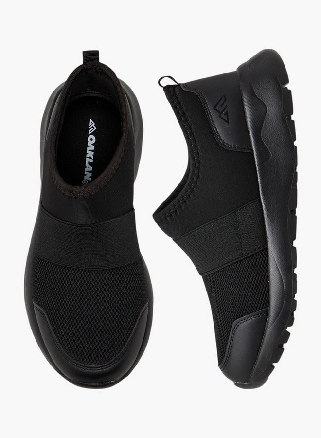 Oaklan by Shoexpress Textured Slip-On Sports Shoes  - Image 1