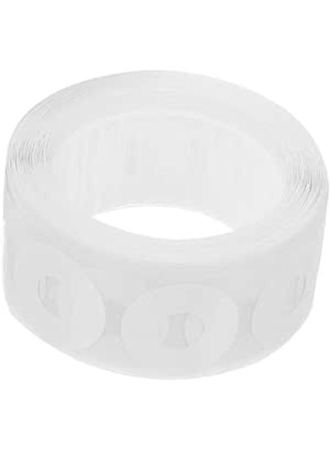 Self Adhesive Hole Reinforcement Stickers PVC Binder Protectors Repair Torn Pages Loose Leaf - Image 1