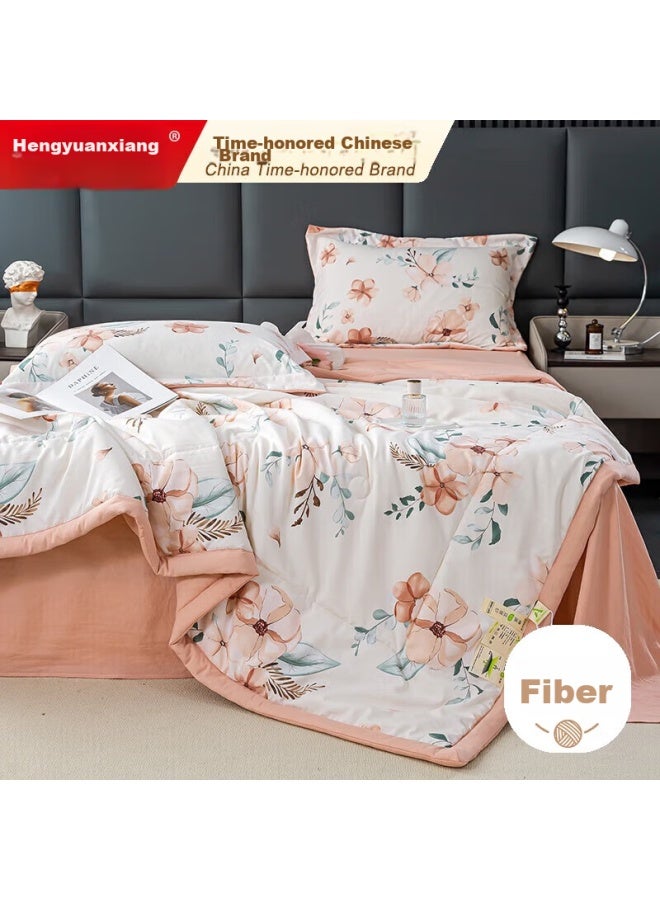 Summer Quilt, Class A Skin-Friendly Double Air Conditioning Quilt, Double-Layer Gauze Soybean Thin Quilt, 200*230Cm - Image 1