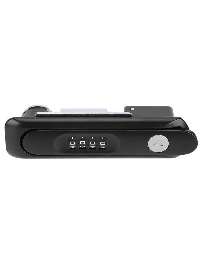 Thoraya - Zinc Alloy Cabinet Door Password Coded Lock with Keys for Home Office Hospital SchoolBlack - Image 1
