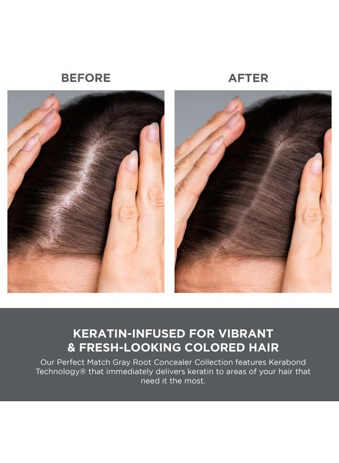 Keratherapy Keratin Infused Perfect Match Gray Root Concealer Spray, Dark Brown, 3 oz, 118 ml - Root Cover Up Spray to Hide Gray Roots - Keratin Therapy Hair Darkening & Temporary Scalp Concealer - Image 2