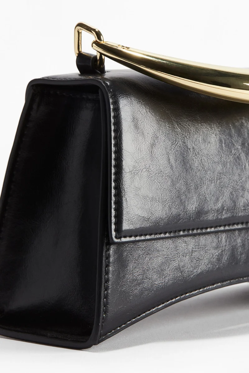 H&M Metal-Handle Handbag