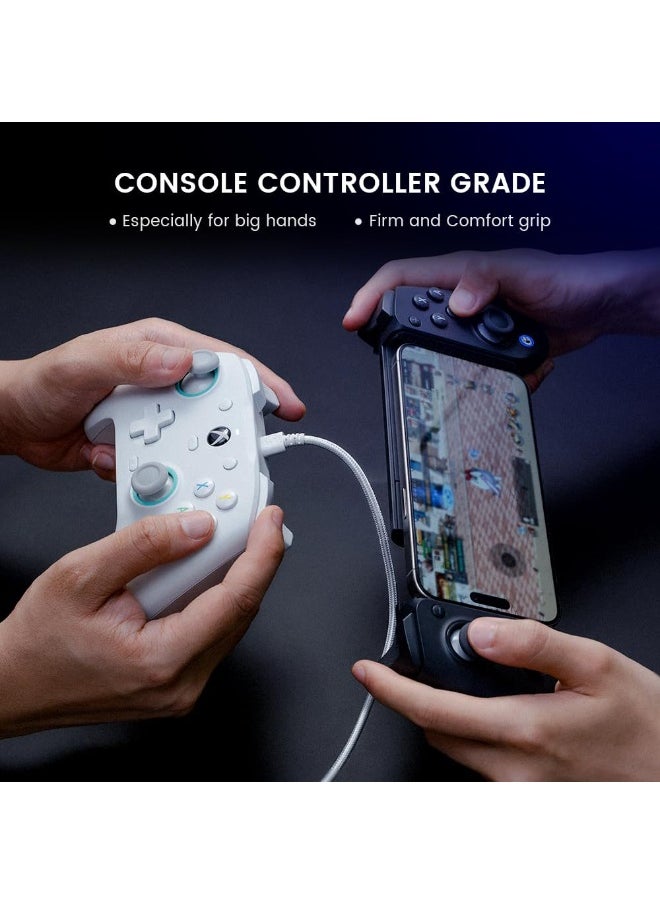 General - Professional Gamepad GameSir G8 Plus Flagship Bluetooth Mobile Gaming Controller 2.4G Receiver Flagship Controller for Switch Steam Android iOS HarmonyOS PC iPad Joycon with Hall Effect Joysticks/Hall Trigger 6-Axis Gyro 1000mAh Battery - Image 1