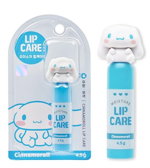 Generic Cute Lip Balm Adorable Character Lip Balm for Kids Moisturizing and Nourishing Lip Care with Shea Butter for All Ages Girls Lip Gloss Toddler Lip Gloss Blue  Unscented