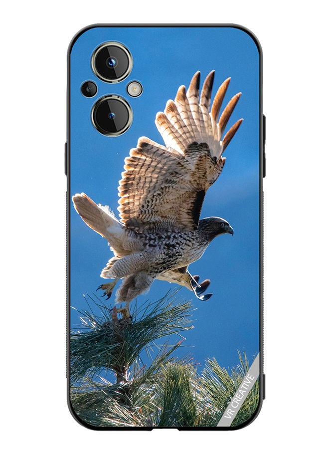 VR CREATIVE Protective Case Cover For OnePlus Nord N20 5G Hunting Eagle Design Multicolour - Image 1