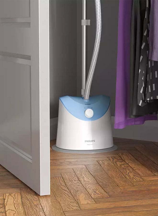 Philips Easy Touch Stand Steamer 1.4 L 1600 W GC482/26 White/Blue - Image 5