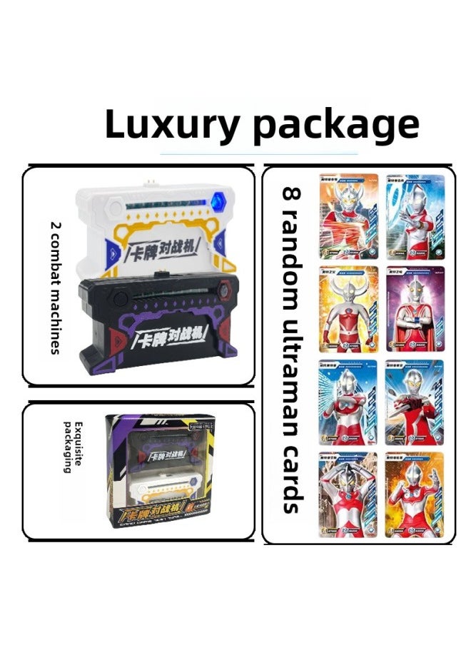 Generic - Card Game Ultraman Card Card Toy Luxury Glory Card Holder Children's Genuine Collection Collection Book Boy Gift-Color:Card Card To Fighter [Send 8 Cards]] - Image 1