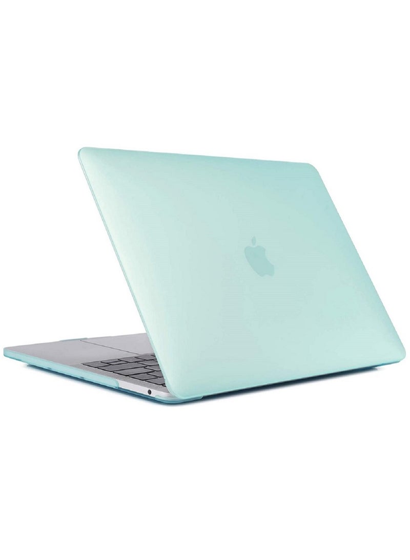 Plastic Hard Shell Case Cover Compatible with MacBook Air 13-Inch with Retina Display & Touch ID, Model:- M1 A2337/A2179/A1932 Release 2022/2021/2020/2019/2018, Mint Green - Image 4