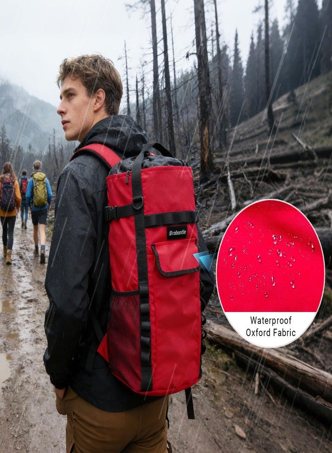 Brobantle Climbing Rope Bag,Large Capacity Arborist Tree Rope Storage Bag,Waterproof Outdoor Rock Climbing Gear Bag - Image 2