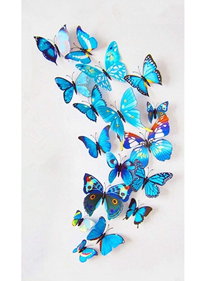 Butterflies Wall Decoration - Blue