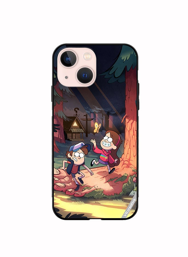 VR CREATIVE Protective Case Cover For Apple iPhone 14 Plus Gravity Falls Design Multicolour - Image 1