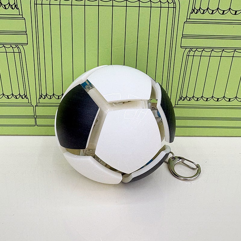 Moyu World Cup Football Keychain - Creative Soccer Ball Pendant for Bags and Gifts