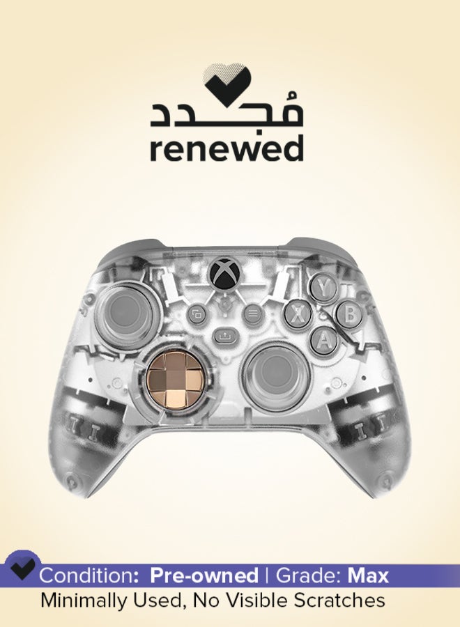 Microsoft Renewed - Xbox Wireless Controller Ghost Cipher - Gray - Image 1
