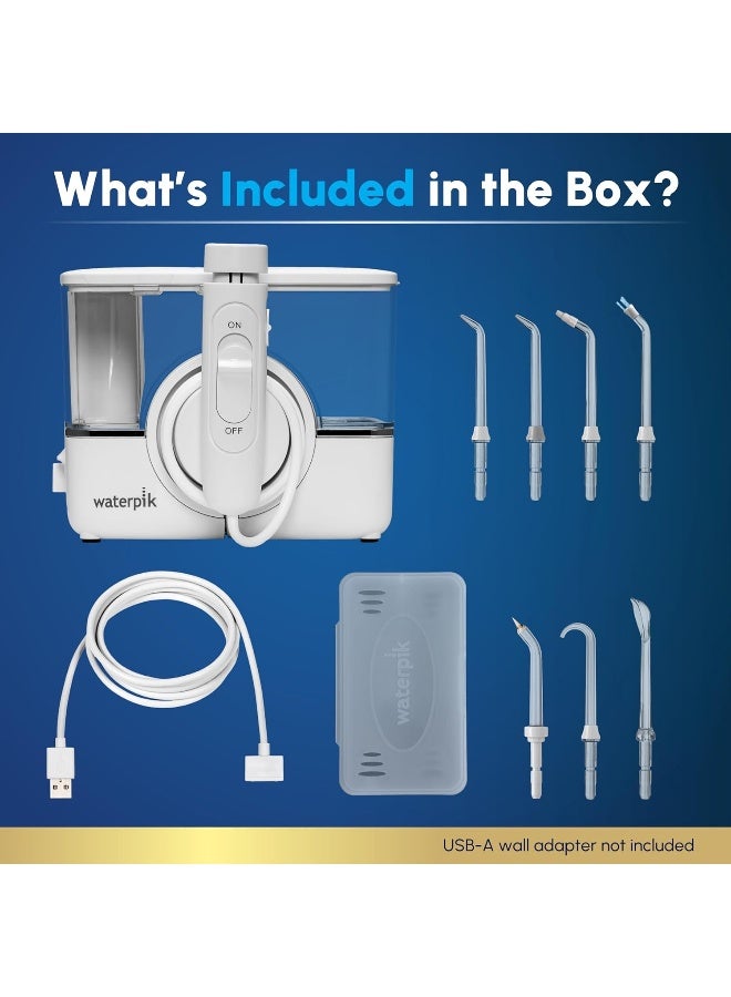 Waterpik ION Professional Cordless Water Flosser Teeth Cleaner Rechargeable and Portable, White, 1 Count - Image 4