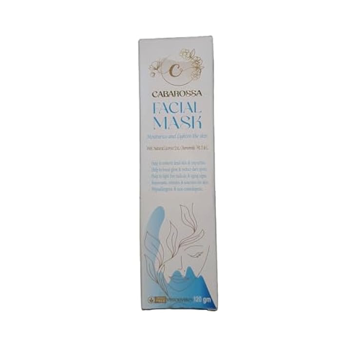 Cabarossa Facial Mask 120g – Moisturizing & Brightening Face Mask with Licorice, Chamomile, Vitamin E & C | Removes Dead Skin & Impurities - Hydrating & Skin Lightening - Suitable for All Skin Types - Image 2
