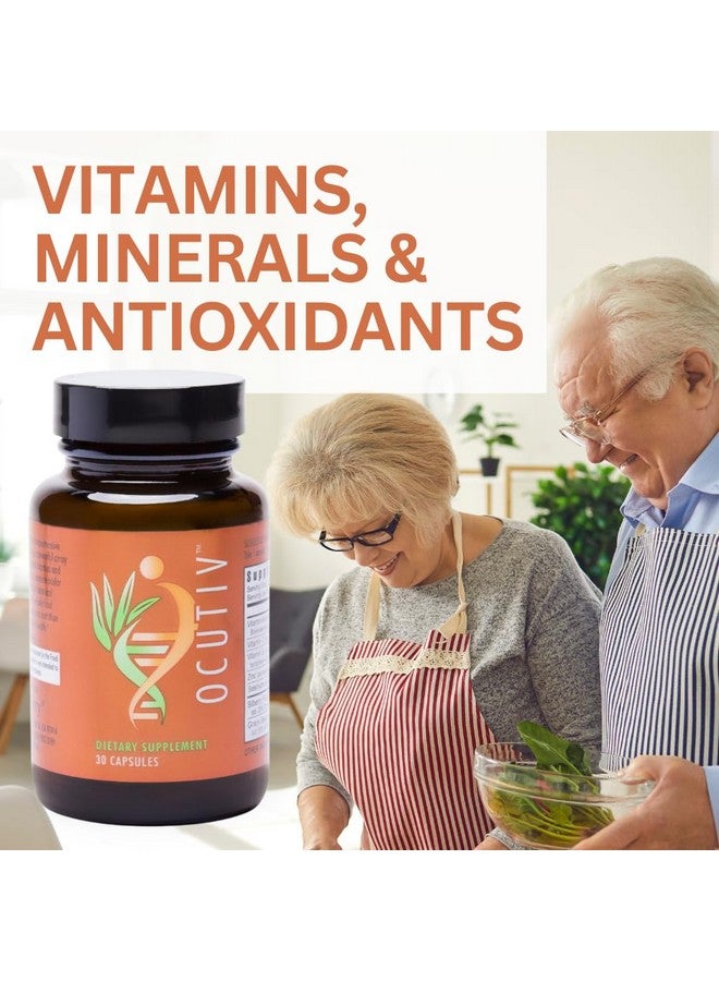 Youngevity Ocutiv™ - Eye Vitamin & Mineral Supplement - Contains Vitamin A, C, E, Zinc, Bilberry, Lutein, Lycopene, Zeaxanthin, Astaxanthin - 30 Capsules - Image 5