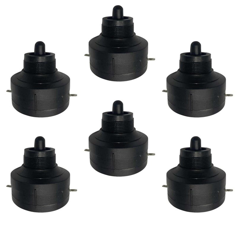 6Pcs Car Tweeter Horn Mini Piezo Audio Speaker Replacement Kit - Image 2