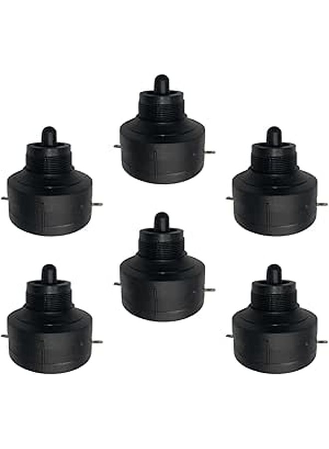 6Pcs Car Tweeter Horn Mini Piezo Audio Speaker Replacement Kit - Image 1