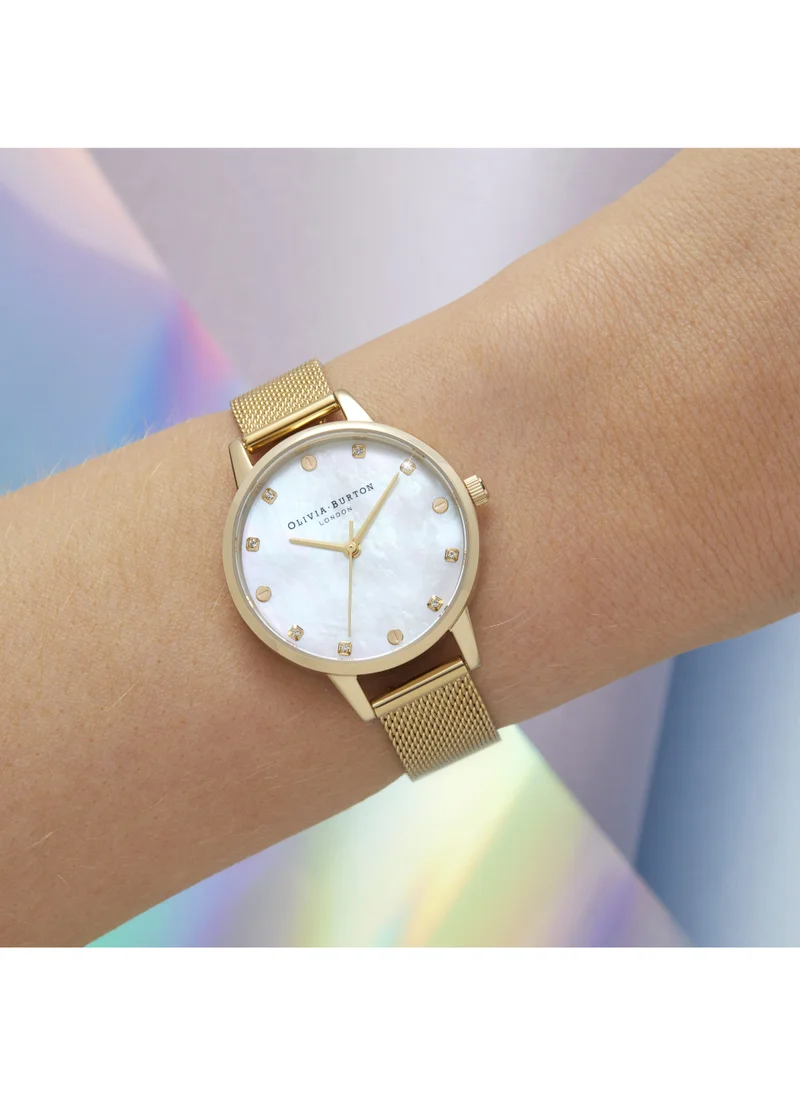 OLIVIA BURTON Classics Mesh Strap Analog Watch