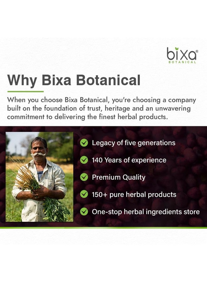 Bixa Botanical Jamun Extract 5% Bitters 60 Veg Capsules (450mg) | Supports Low Sugar Levels, Prevents Tissue Damage, Reduces Thirst, Aids Digestion | Pack of 1 - Image 4