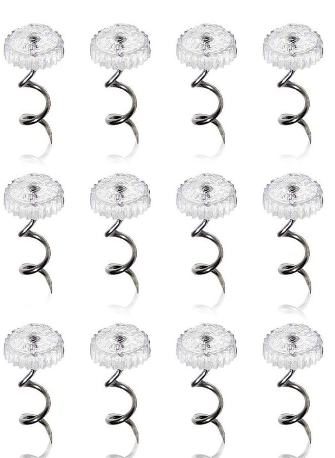 ReNext Fabric Twisty Pins with Clear Heads for Upholstery, Bedskirts, Slip Covers, and Other Materials - Sewing Supplies Essential - 100 Pack - Image 1