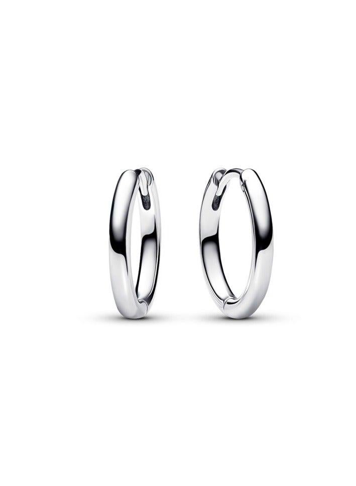 Pandora Moments 18 mm Charm Hoop Earrings - Image 1