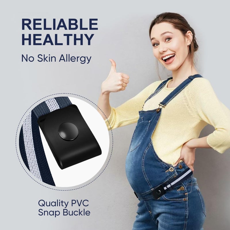 TOURZOO Belts for Women/Men Buckle Free Elastic Belt Invisible No Buckle Stretch Waist Belt For Jean Pants,Dresses,No Bulge - Image 2