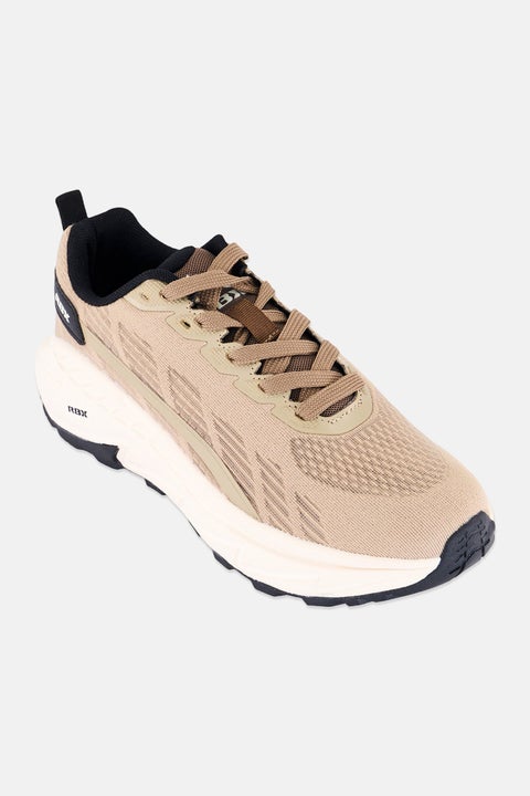 Men Lace Up Outdoor Shoes, Light Brown