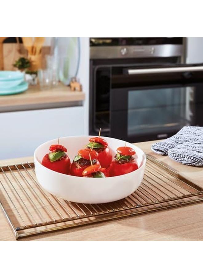 Luminarc Diwali Serving Dish 30Cm White Made In France - Image 4