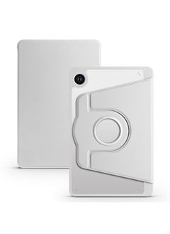 Case Cover For Samsung Galaxy Tab A9 Acrylic 360 Degree Rotation Smart Tablet Leather Case Space Grey