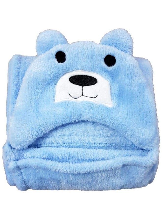 Brandonn All In 1 Ultrasoft Luxury Hooded Funny Caps Wrapper Baby Bath Towel Baby Blanket - Image 5