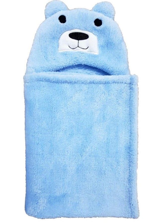 Brandonn All In 1 Ultrasoft Luxury Hooded Funny Caps Wrapper Baby Bath Towel Baby Blanket - Image 4