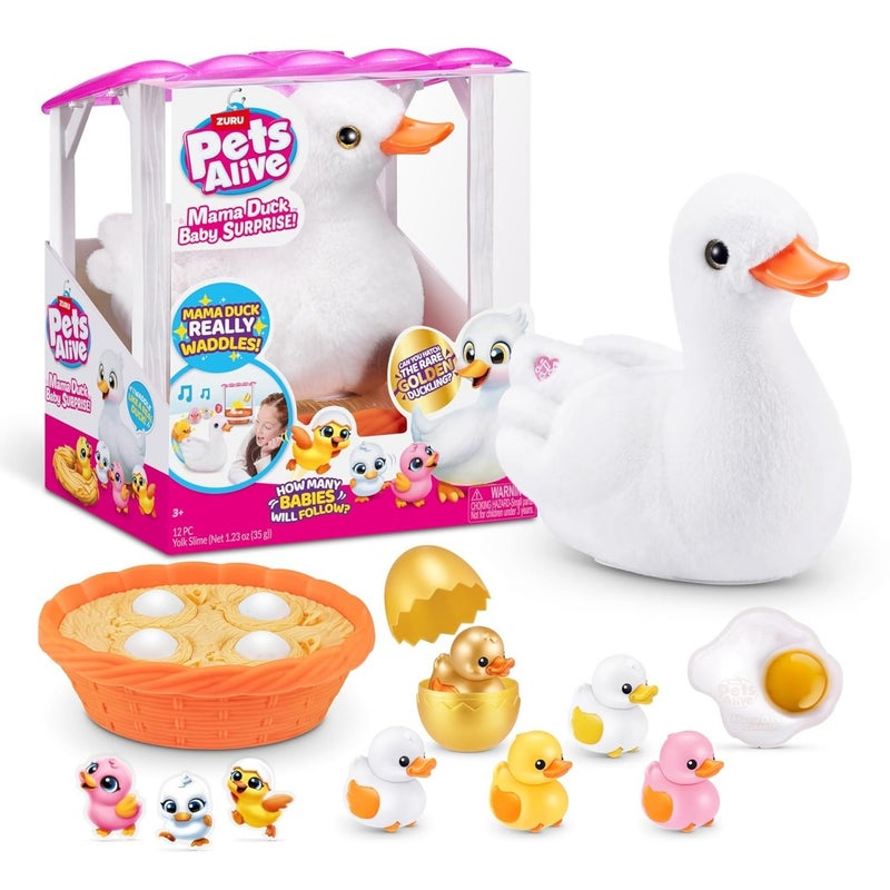 Pets Alive Mama & Baby Surprise Mama Duck Surprise Eggs - Image 2