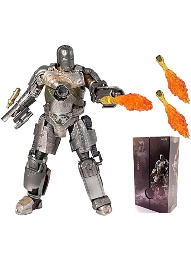 تمثال عمل MK1 Ironman - 7 بوصات مجموعة فاخرة من الطلاء نموذج مارك المتميز (MK I) - Image 1