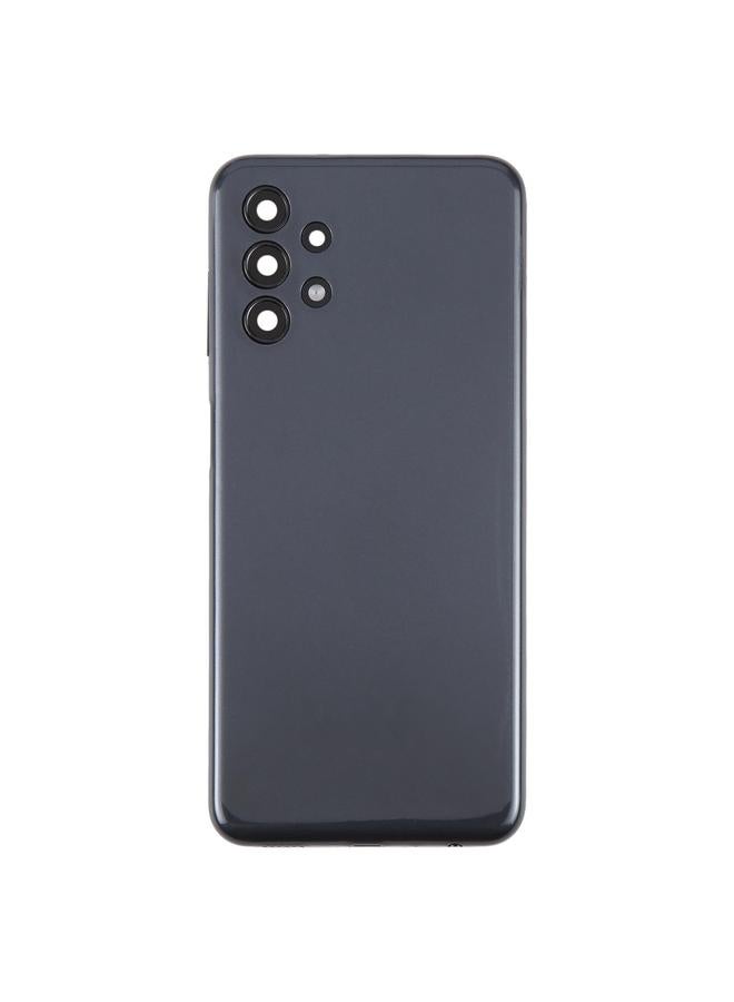 erorex For Samsung Galaxy A13 SM-A135F Back Cover with Camera Lens Cover(Black) - Image 2