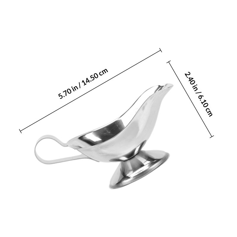 1Pc Stainless Steel Saucer Seasoning Cup Restaurant Sauce Cup ( ) - Image 2