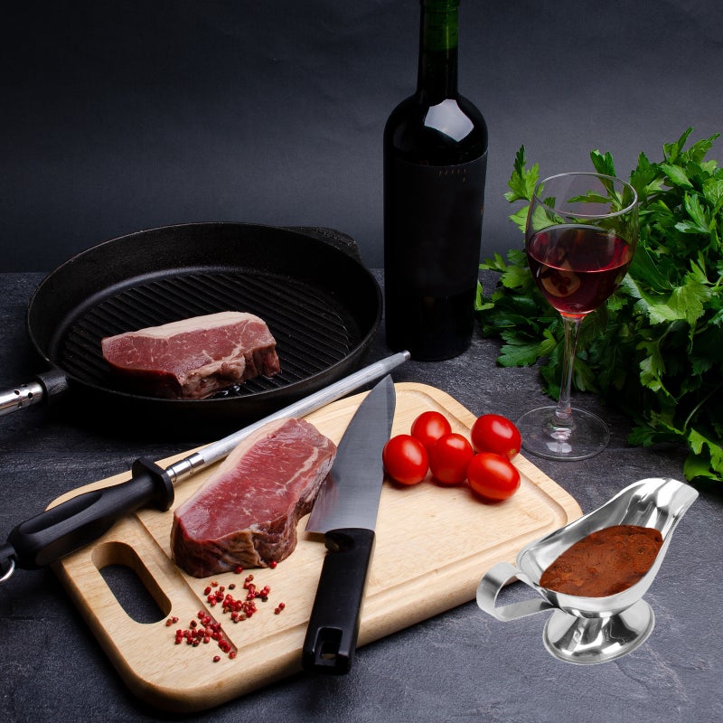 1Pc Stainless Steel Saucer Seasoning Cup Restaurant Sauce Cup ( ) - Image 3