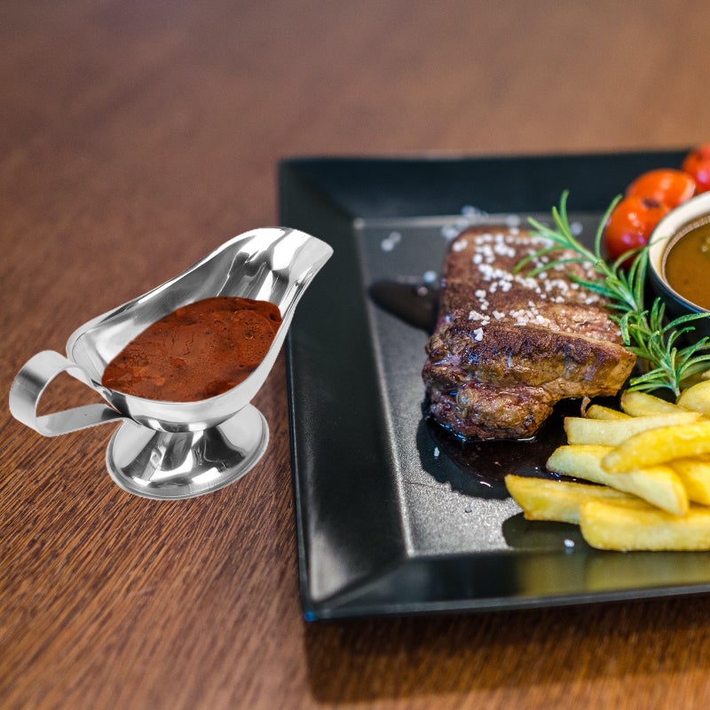 1Pc Stainless Steel Saucer Seasoning Cup Restaurant Sauce Cup ( ) - Image 4