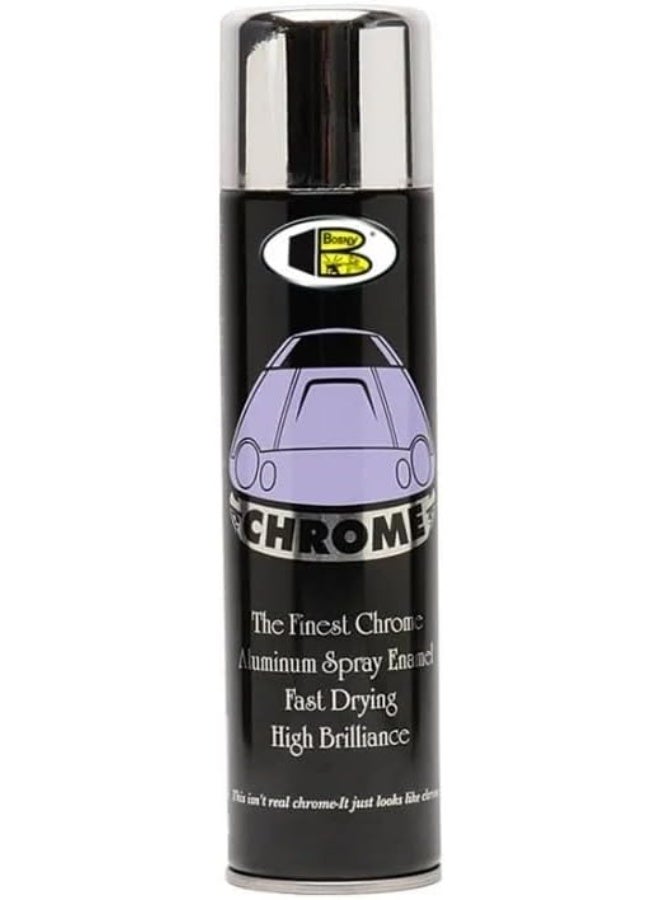 Bosny Chrome Spray Paint, 380ml (B103 – Chrome)