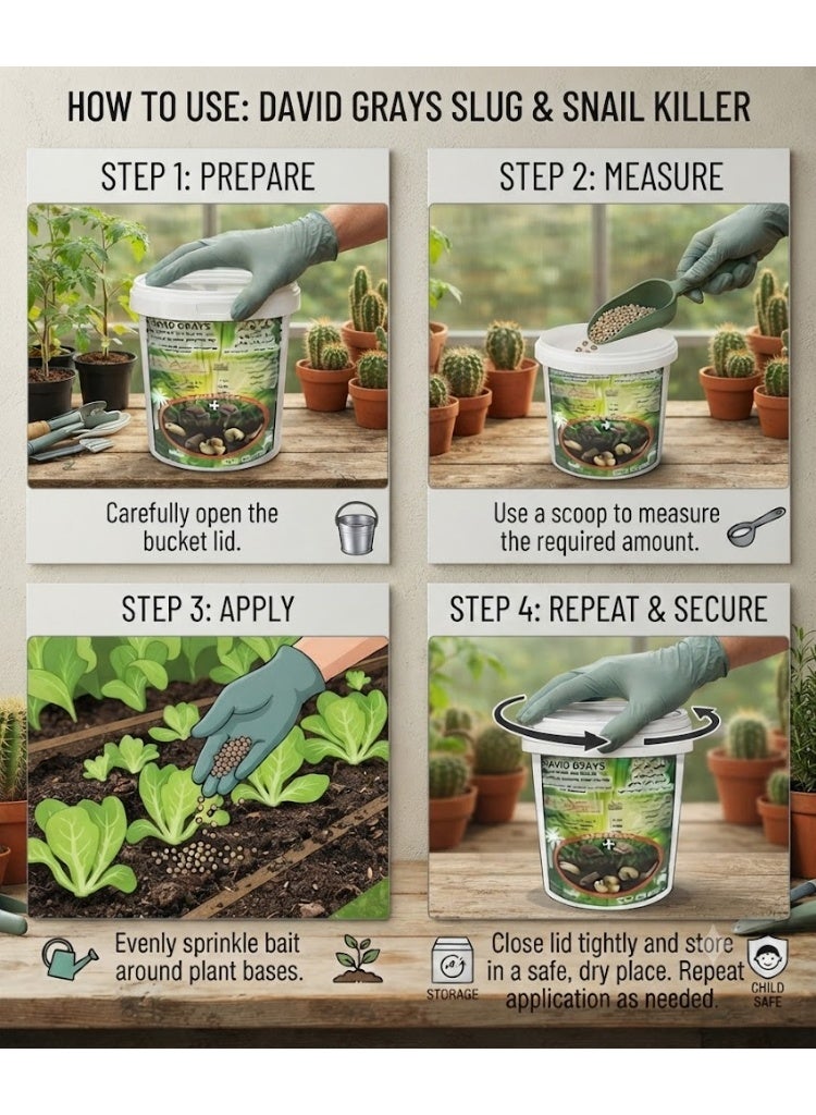 David Systemic Granular Garden Insecticide (1kg) - Image 2