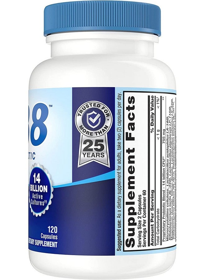 Nutrition Now Now Pb 8 Pro-biotic Acidophilus, Capsule, 120-count (Pack of 2) - Image 2
