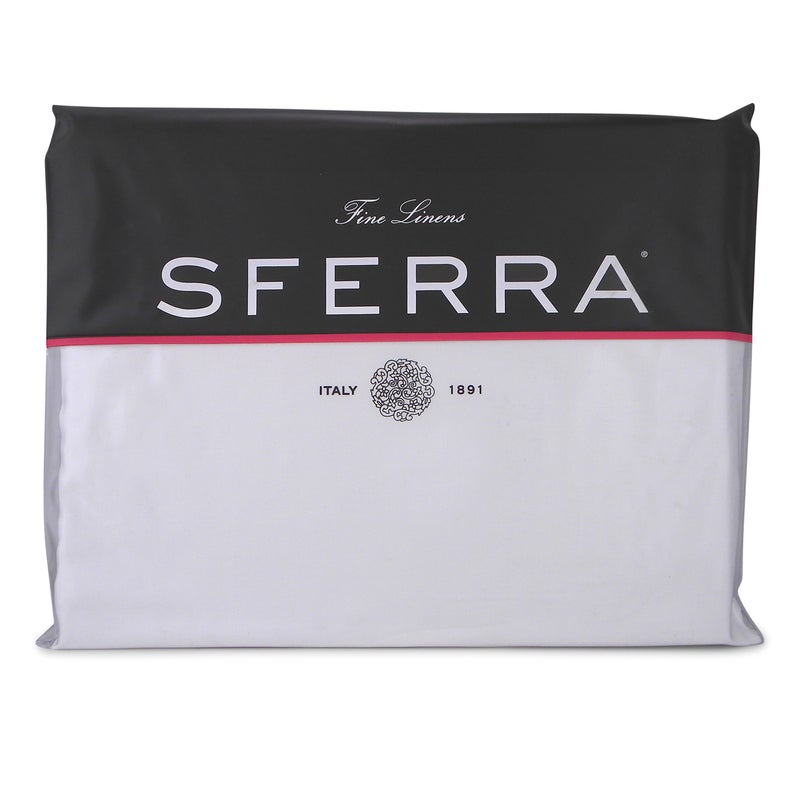 SFERRA Sferra Grande Hotel Fitted Sheet - King - White  - Image 1