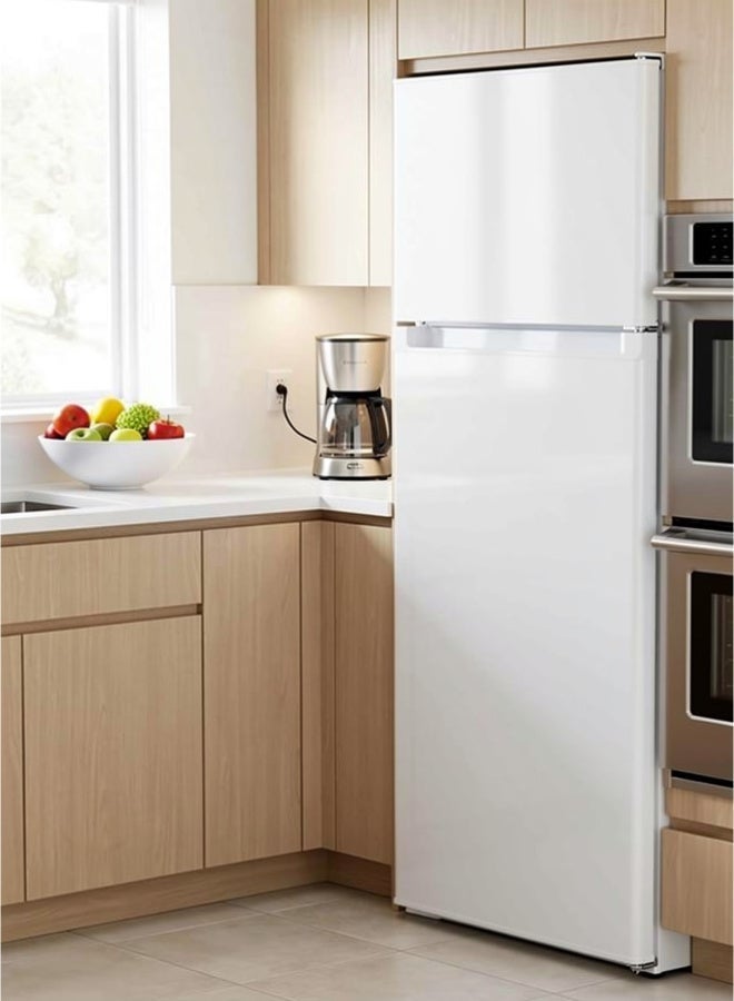 Dansat 2-Door Refrigerator 210 Liters – 7.3 Cubic Feet – White – DAN760DF-W DAN760DF-W White - Image 4