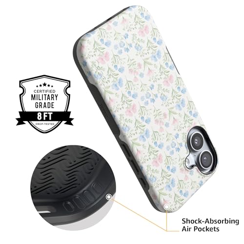 Casely iPhone 17 Case | Pastel Garden | Sunday Best | Bold Protective Design | Compatible with MagSafe - Image 4