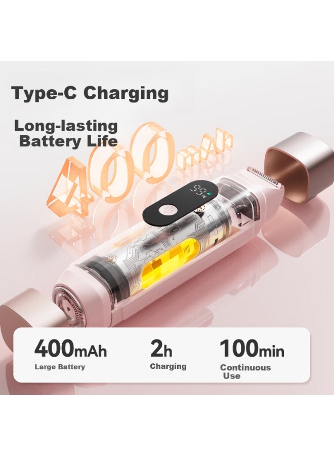 JD.com Jd Original Mousse Intimate Shaver, Hair Removal Device, Electric Razor For Women, Armpit And Private Area Hair Shaver - Image 3