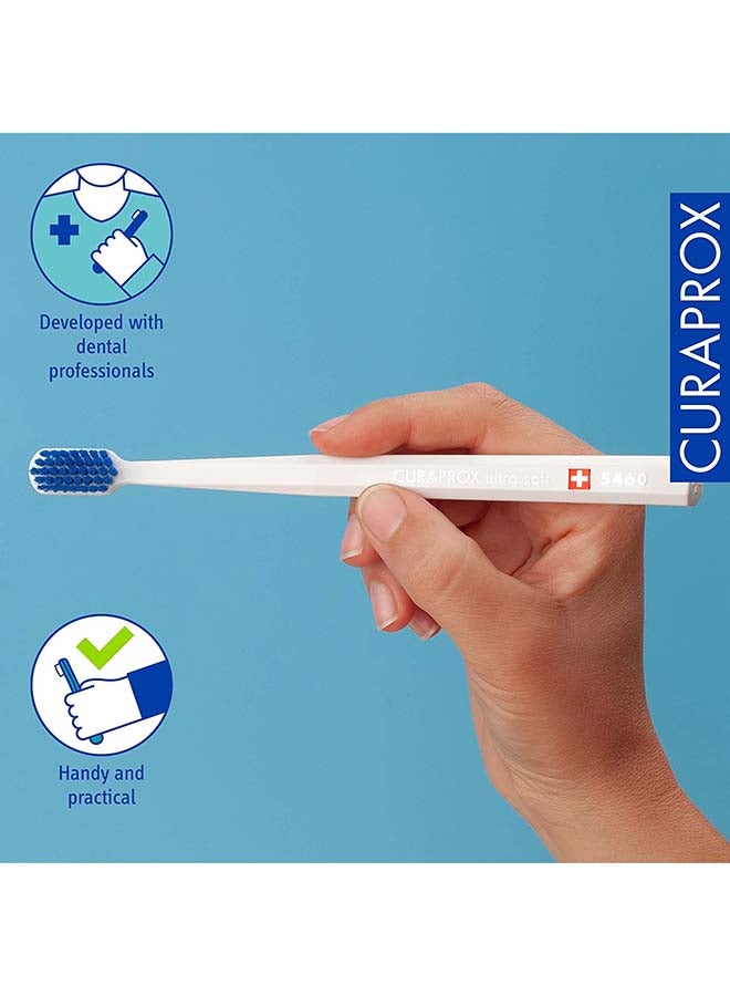 CURAPROX Toothbrush CS 5460 Ultra Soft - Ultra Soft Toothbrush for adults with 5460 CUREN® Bristles - Multicolor - Image 3