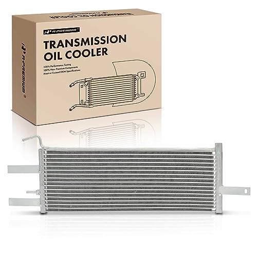 A-Premium Transmission Oil Cooler with Bracket Compatible with Nissan TITAN 2017-2021, TITAN XD 2017-2020, 5.6L - Image 1
