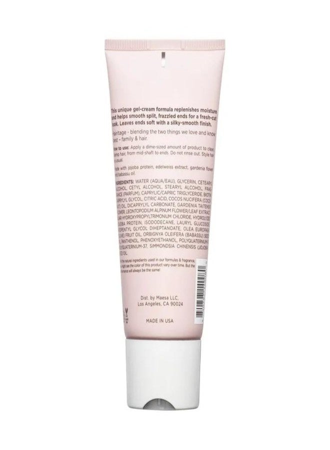 Hairitage Split End Rescue Gel Cream - Jojoba Protein Vegan Formula for Dry and Damaged Hair - Replenishes Moisture, Smoothes Split Ends for Silky Finish - 4 fl oz - Image 2