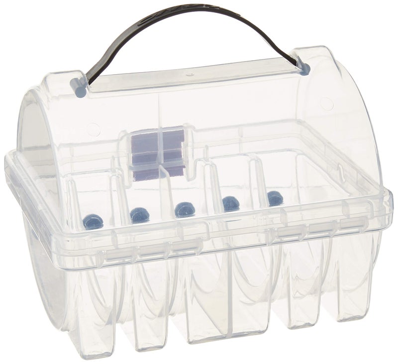 Plano 108700 Leader Spool Box, Clear, One Size, Transparent/Black - Image 2